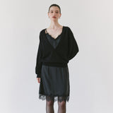 SIA8046 Vintage Lace Slip Dress_Vintage black