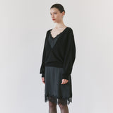 SIA8046 Vintage Lace Slip Dress_Vintage black