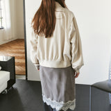 SIA8046 Vintage Lace Slip Dress_Warm Gray