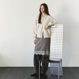 SIA8046 Vintage Lace Slip Dress_Warm Gray