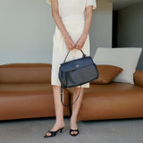 SIAC3061 Leather Michelle Bag S_Black