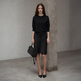SIAC3061 Leather Michelle Bag S_Black