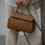 SIAC3061 Leather Michelle Bag S_Brown