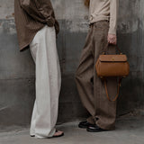 SIAC3061 Leather Michelle Bag S_Brown