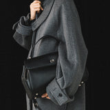 SIAC3061 Leather Michelle Bag S_Black