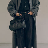 SIAC3061 Leather Michelle Bag M_Black