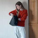 SIAC3076 Lambskin Flow Bag M_Black