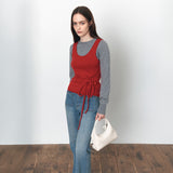 SIAC3076 Lambskin Flow Bag S_Ivory