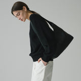 SIAC3076 Lambskin Flow Bag L_Black
