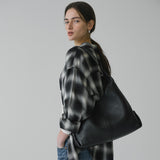 SIAC3076 Lambskin Flow Bag L_Black