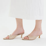 SIAC3078 Carmen Heritage Leather Mule_Skin beige
