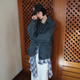 SIAC3103 Vintage Cotton Ball Cap_Charcoal
