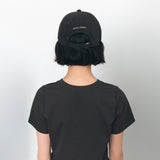 SIAC3103 Vintage Cotton Ball Cap_Charcoal