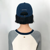 SIAC3103 Vintage Cotton Ball Cap_Navy