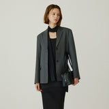 SIAC3112 Airy Long Scarf_Black