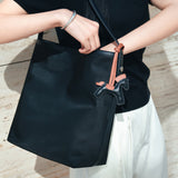 SIAC3116 Lambskin Horse Charm_Black