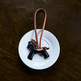 SIAC3116 Lambskin Horse Charm_Black