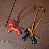 SIAC3116 Lambskin Horse Charm_Red