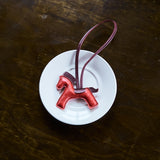 SIAC3116 Lambskin Horse Charm_Red