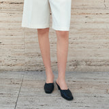 SIAC3119 Ballet Real Leather Mules_Black