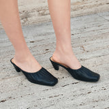 SIAC3119 Ballet Real Leather Mules_Black