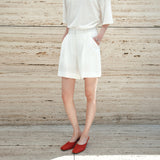 SIAC3119 Ballet Real Leather Mules_Red