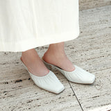 SIAC3119 Ballet Real Leather Mules_Ivory