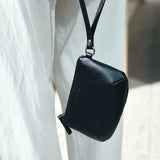SIAC3124 Loop Leather Mini Pouch_Black