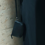 SIAC3124 Loop Leather Mini Pouch_Black