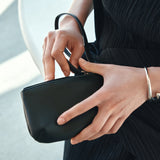 SIAC3124 Loop Leather Mini Pouch_Black