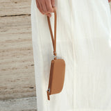 SIAC3124 Loop Leather Mini Pouch_Camel