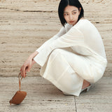 SIAC3124 Loop Leather Mini Pouch_Camel