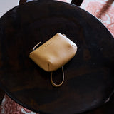 SIAC3124 Loop Leather Mini Pouch_Camel