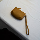 SIAC3124 Loop Leather Mini Pouch_Camel