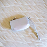 SIAC3124 Loop Leather Mini Pouch_Silver