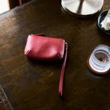 SIAC3124 Loop Leather Mini Pouch_Wine