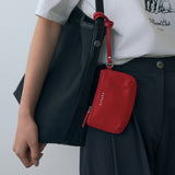 SIAC3125 Loop Nylon Mini Pouch_Red