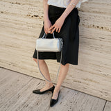 SIAC3128 Petit Noe Crack Bag_Silver