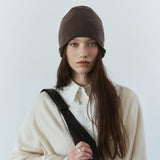 SIAC3153 Curved Knit Beanie_Brown
