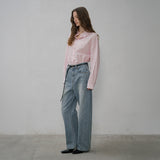 SIJN6087 Arco Curved Denim_Light Blue
