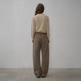 SIJN6087 Arco Curved Denim_Vintage brown