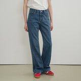 SIJN6088 90s Low-rise Bootcut Denim_Deep Blue