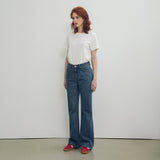 SIJN6088 90s Low-rise Bootcut Denim_Deep Blue