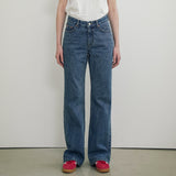 SIJN6088 90s Low-rise Bootcut Denim_Deep Blue