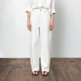 SIJN6104 Trucker Wide Color Denim_Ivory