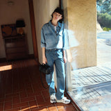 SIJN6105 Straight Column Jeans_Medium Blue