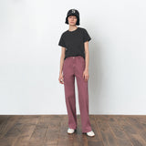 SIJN6107 Vintage Cotton Washed Pants_Dusty Purple