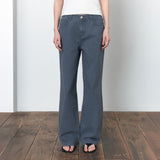 SIJN6107 Vintage Cotton Washed Pants_Pale Blue