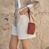 SIJN6113 Balloon Cotton Denim Shorts_Cream