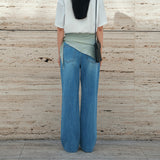 SIJN6115 Cool Washed Barrel Denim_Light Blue